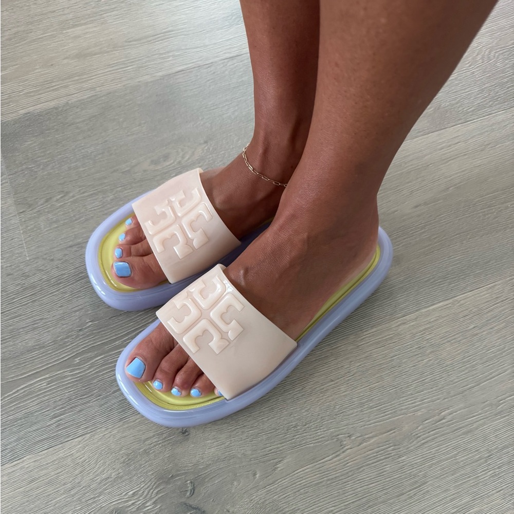 Tory Burch Bubble Jelly Slides /sandal